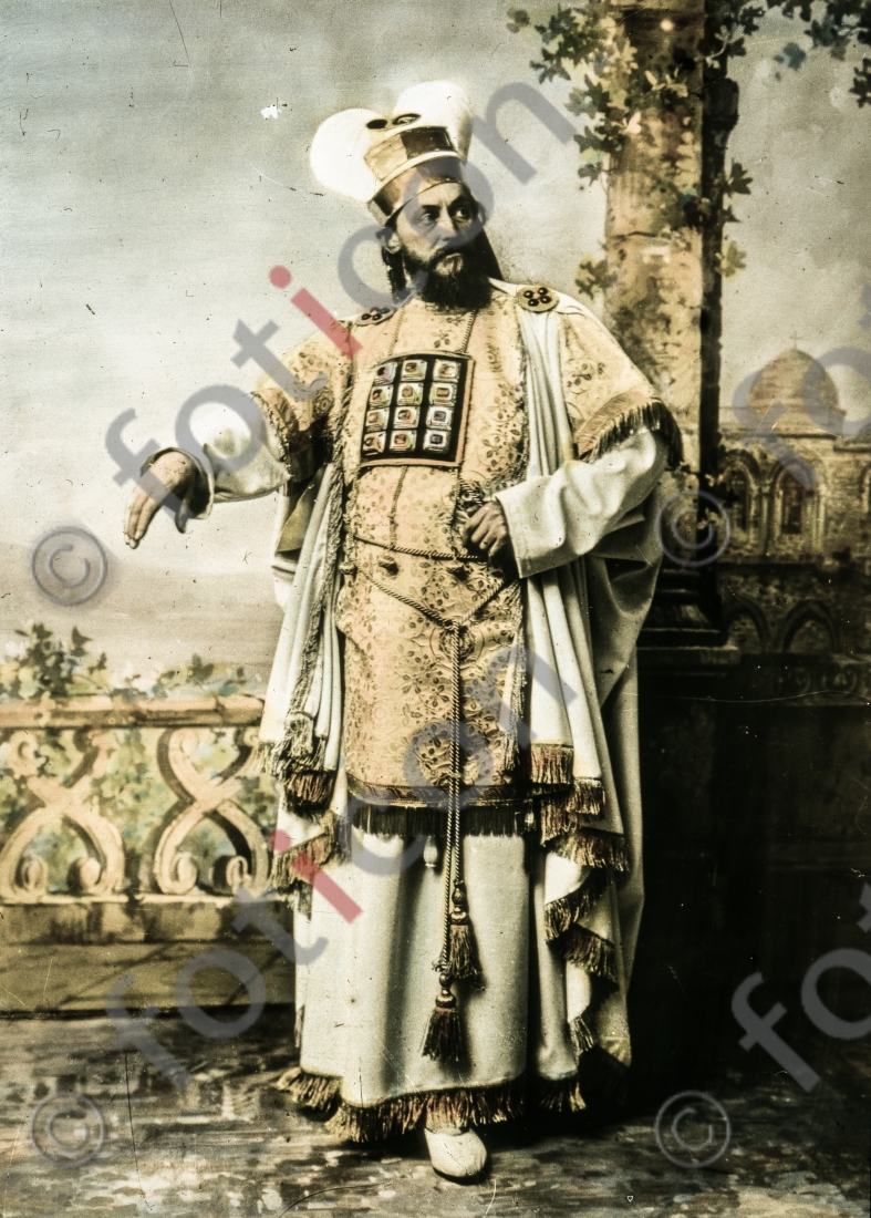 Der Hoheprister Kajaphas | The high priest Kajaphas - Foto foticon-simon-105-073.jpg | foticon.de - Bilddatenbank für Motive aus Geschichte und Kultur